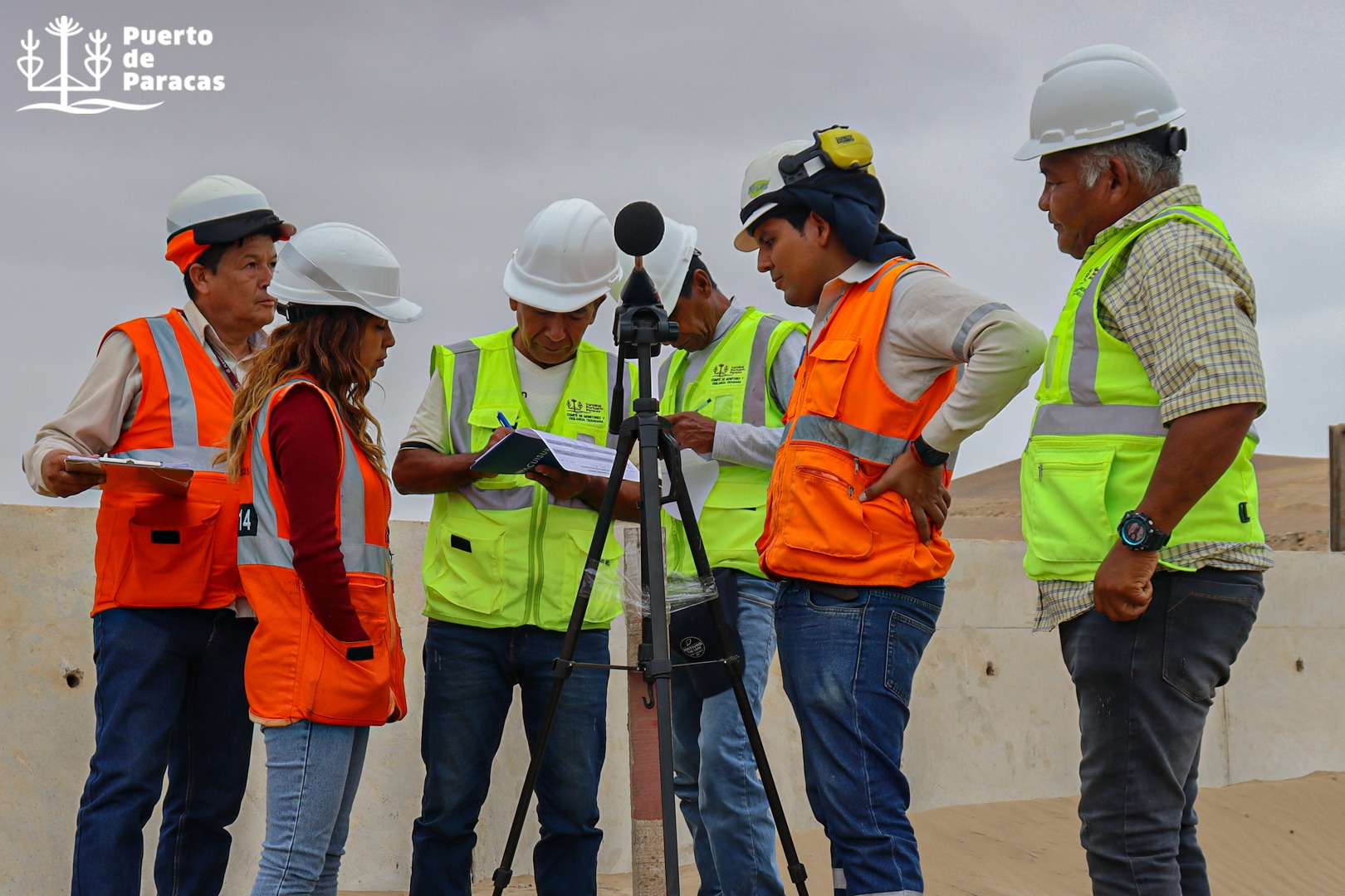 EL PUERTO DE PARACAS REALIZÓ EL MONITOREO AMBIENTAL DE CALIDAD DE AIRE